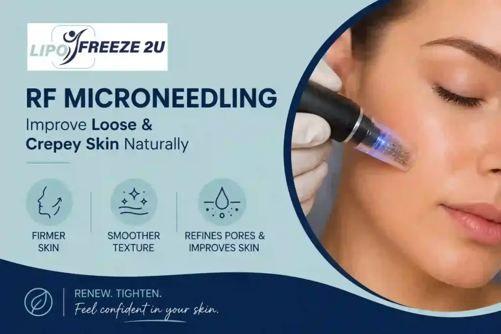 Can RF Microneedling Help Improve Loose and Crepey Skin Royal Tunbridge Wells?